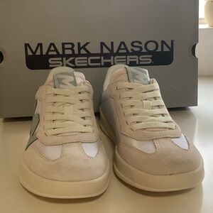 Skechers Cream and White Women's Sneakers